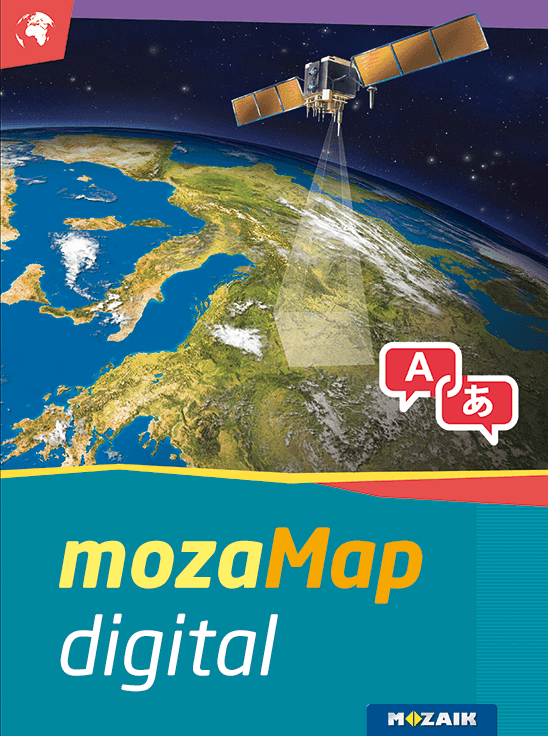 Többnyelvű földrajzi atlasz - felső tagozat