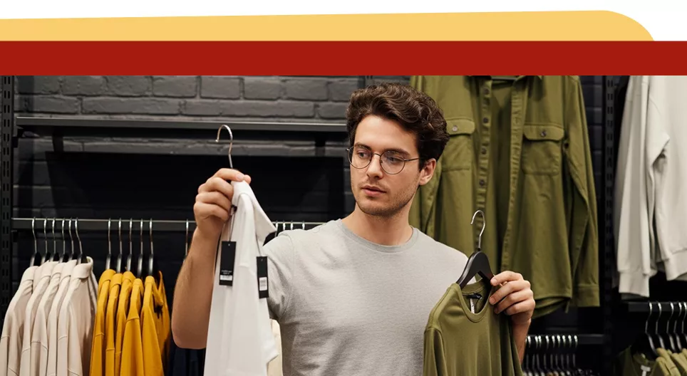 ¿Qué camiseta comprar: esta, esa o aquella?