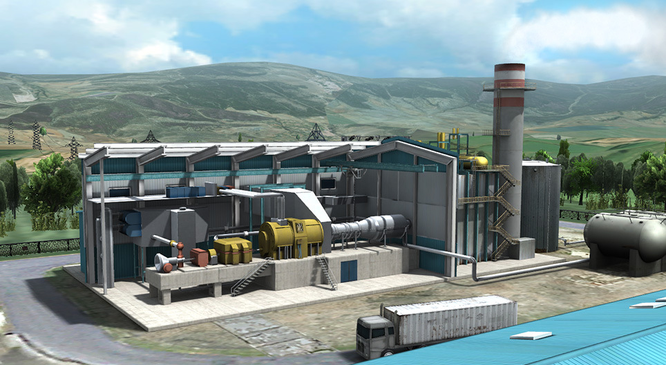 Thermal power station (hydrocarbon fuel)