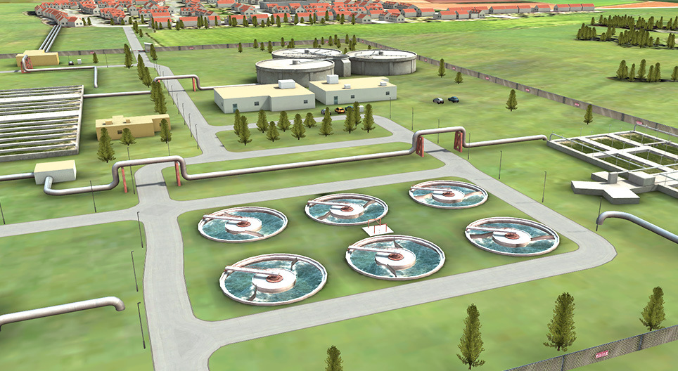 Sewage treatment plant