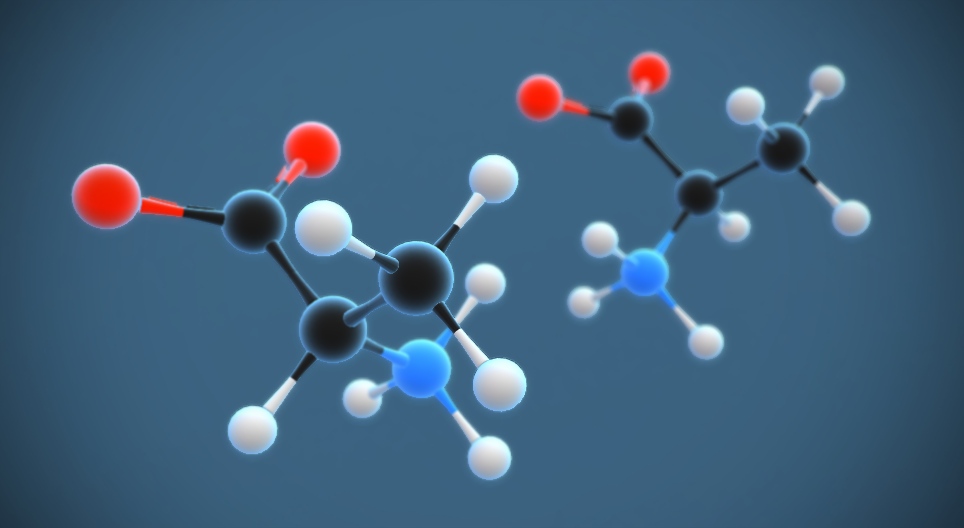 Alanine (C₃H₇NO₂)