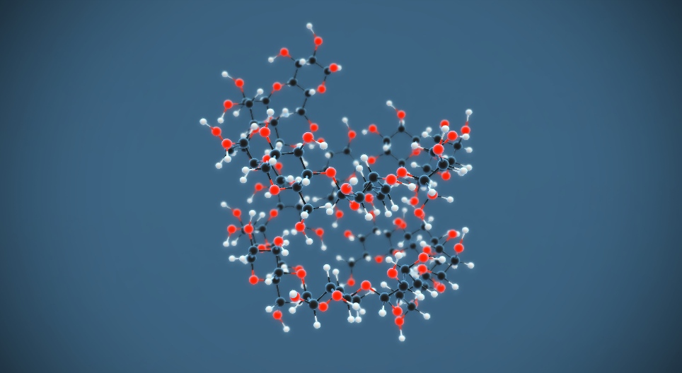 Amylose ((C₆H₁₀O₅)n)