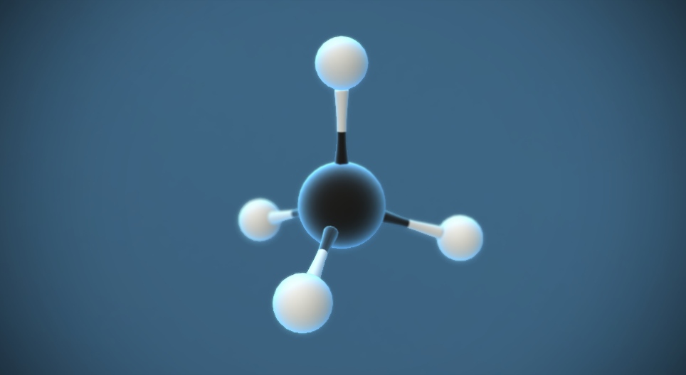 Methane (CH₄)