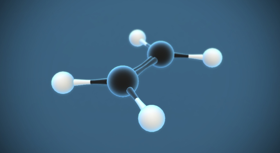 Ethene (ethylene) (C₂H₄)