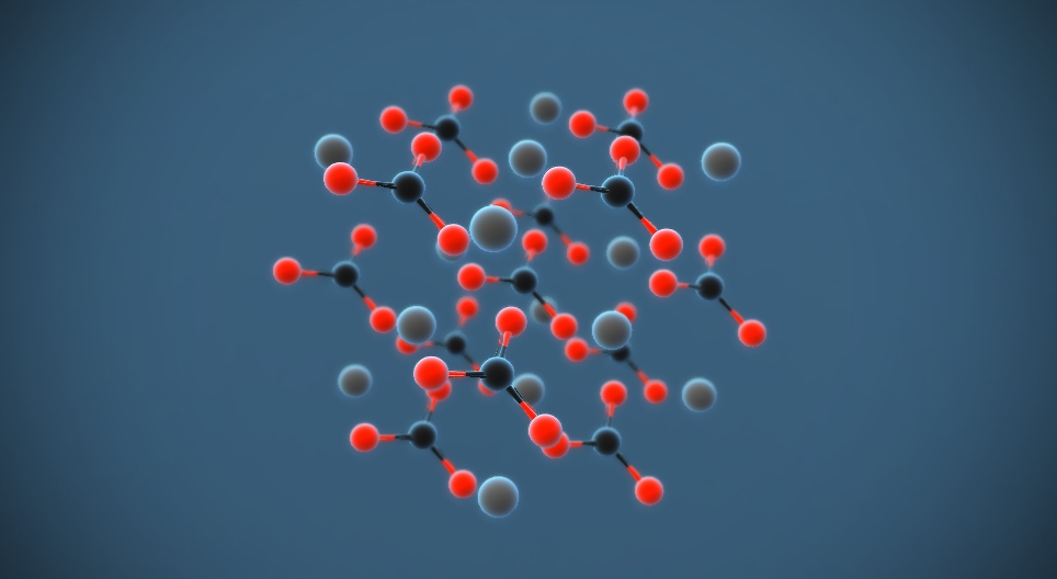 Calcium carbonate (CaCO₃)