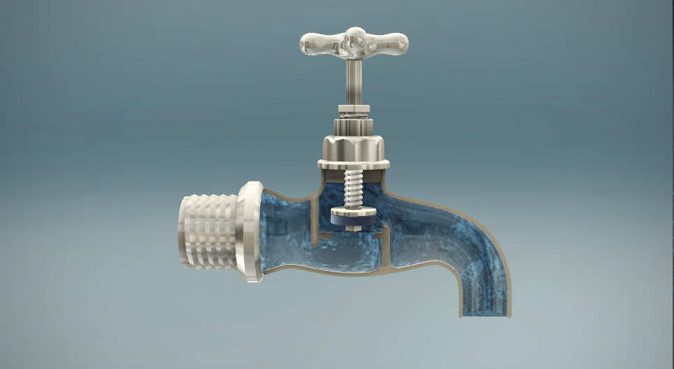 How does it work? - Water tap