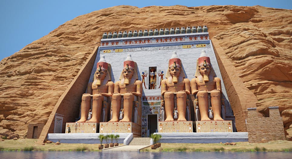 The Temples of Abu Simbel