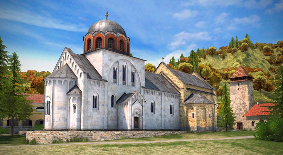 Studenica Monastery (Serbia, 12th century)