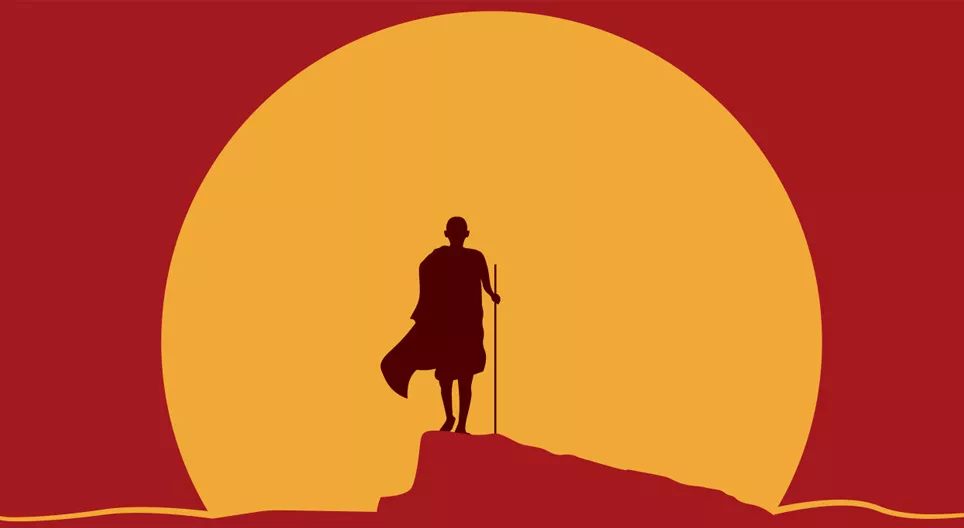 「偉大なる魂」ガンジー