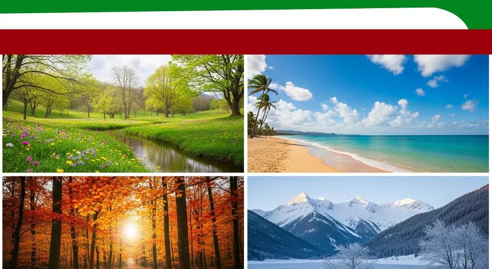 Stagioni, aggettivi possessivi