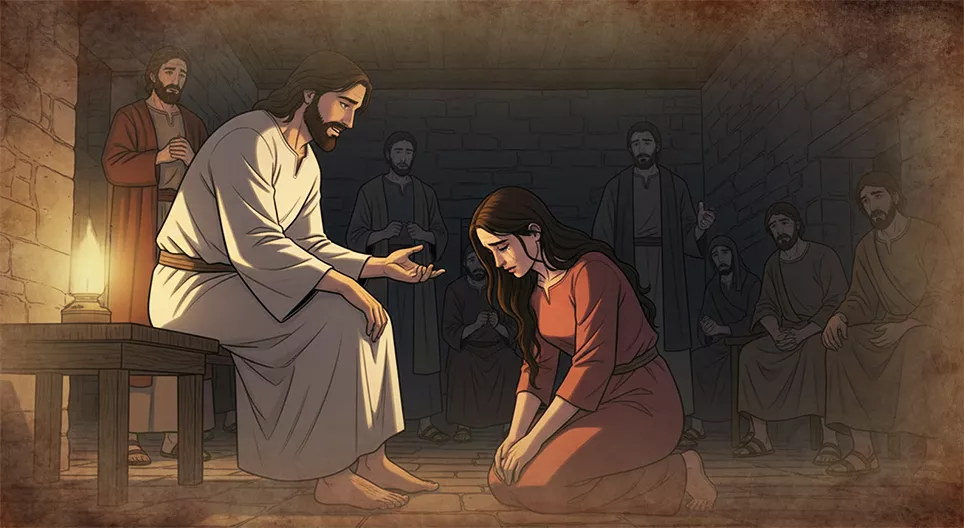 罪深い女の信仰