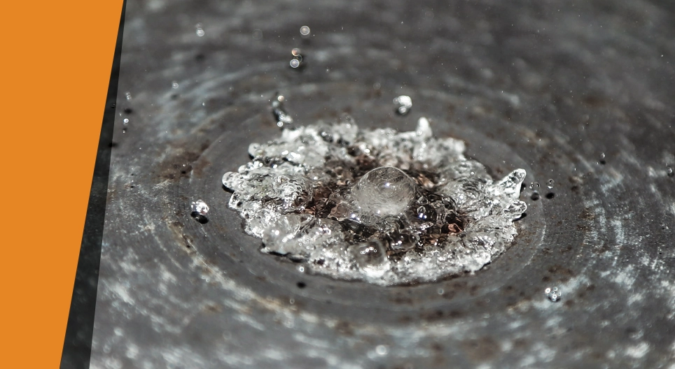 キッチンでのライデンフロスト効果