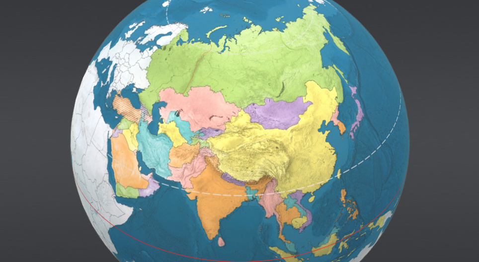 アジアの国々