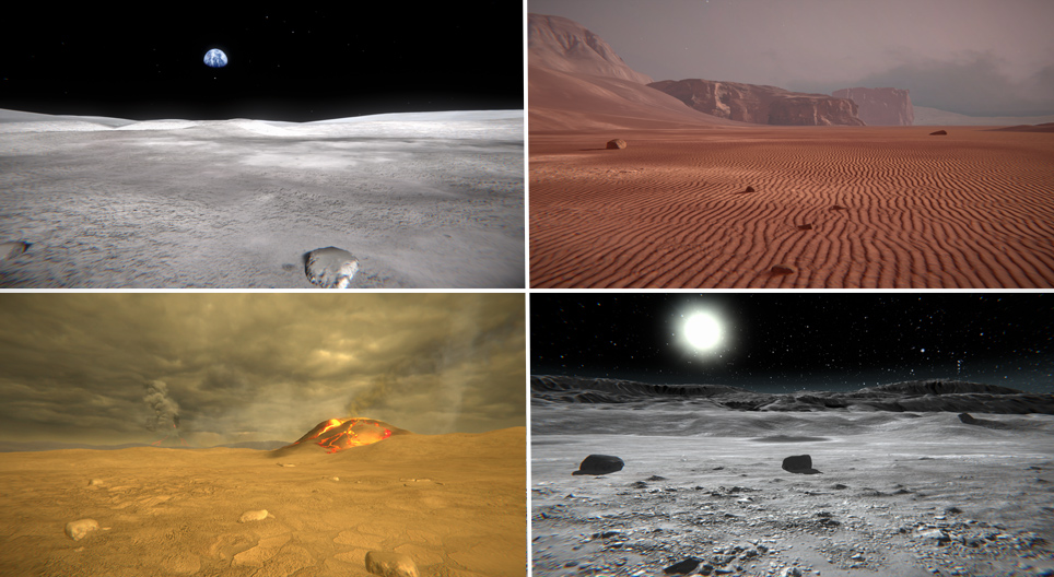 Különös világok a belső naprendszerben