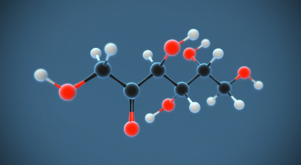 D-フルクトース (C₆H₁₂O₆)