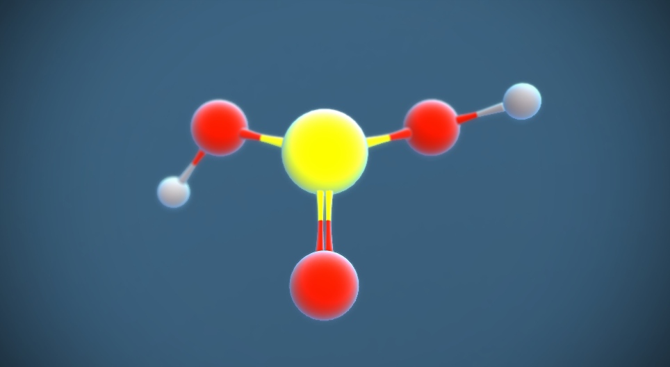 亜硫酸 (H₂SO₃)