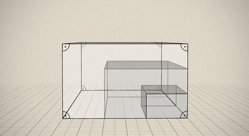 相似の立体の体積の比