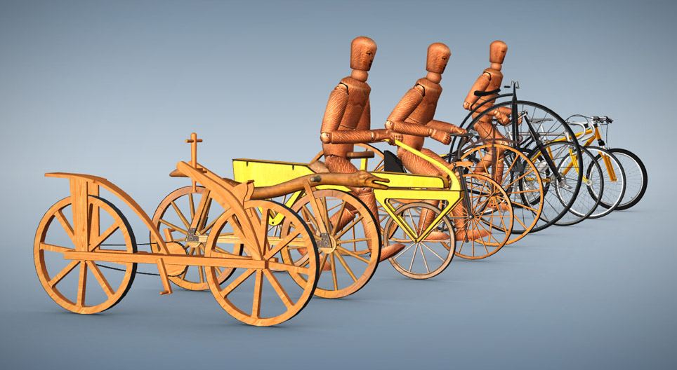 自転車の進化