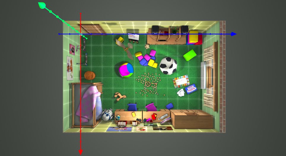 空間内のナビゲーション