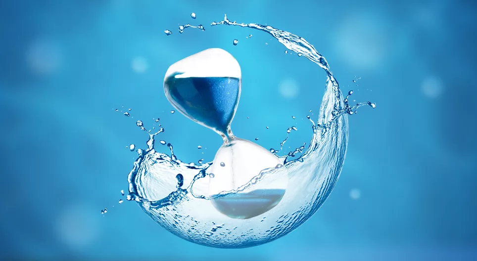The physics of water clocks