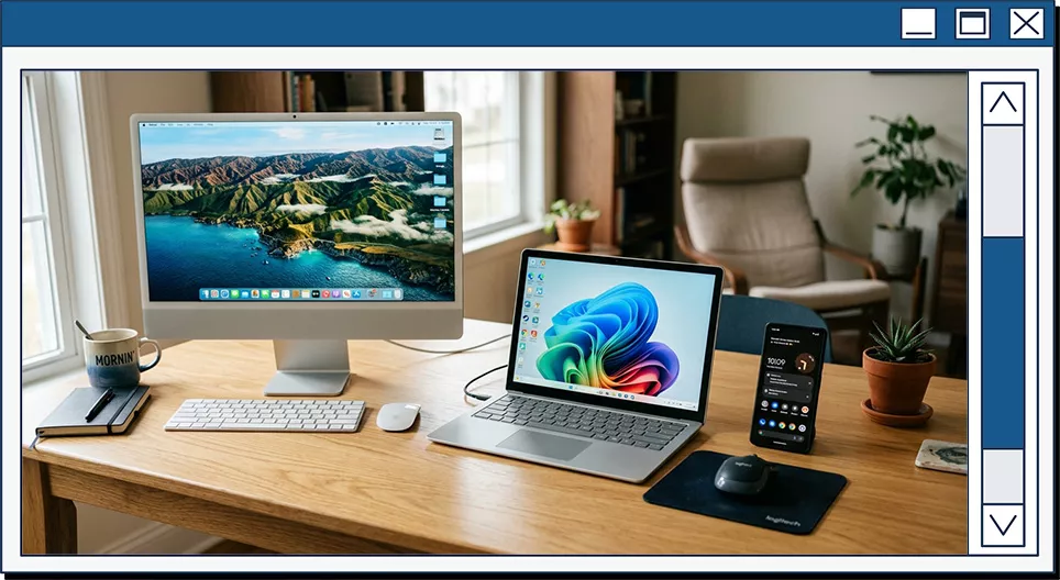 Ismerkedjünk az operációs rendszerekkel! ‒ Ablak, Asztal, Tálca