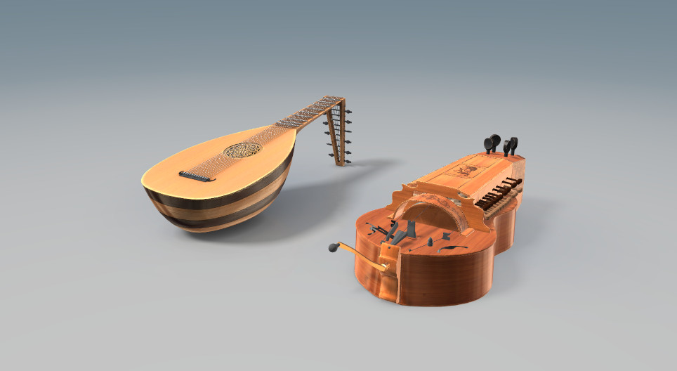 류트 및 허디거디