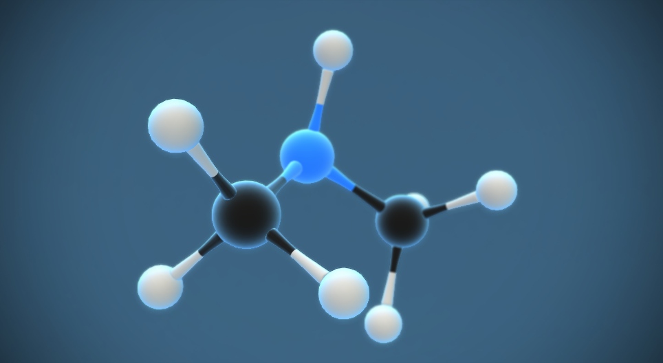 디메틸아민 (NH(CH₃)₂)