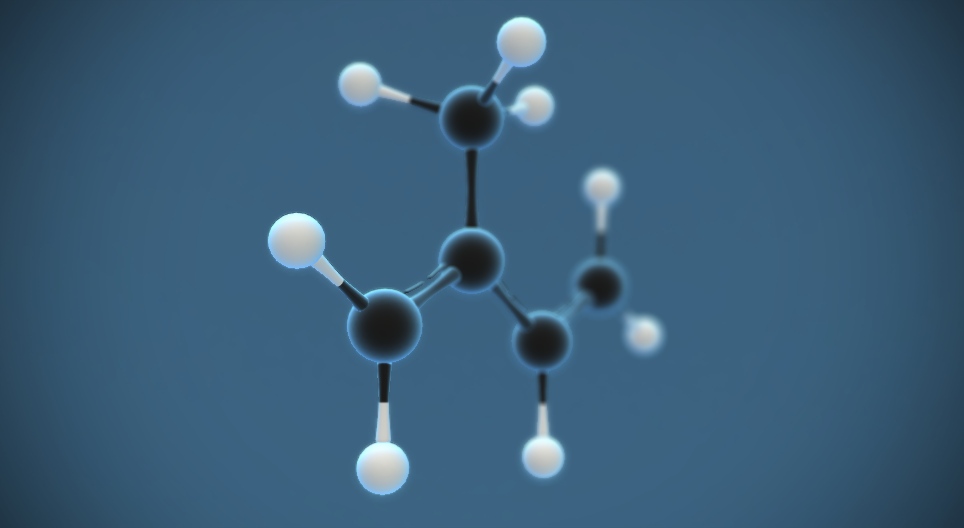 이소프렌 (2-메틸-1,3-부타디엔) (C₅H₈)