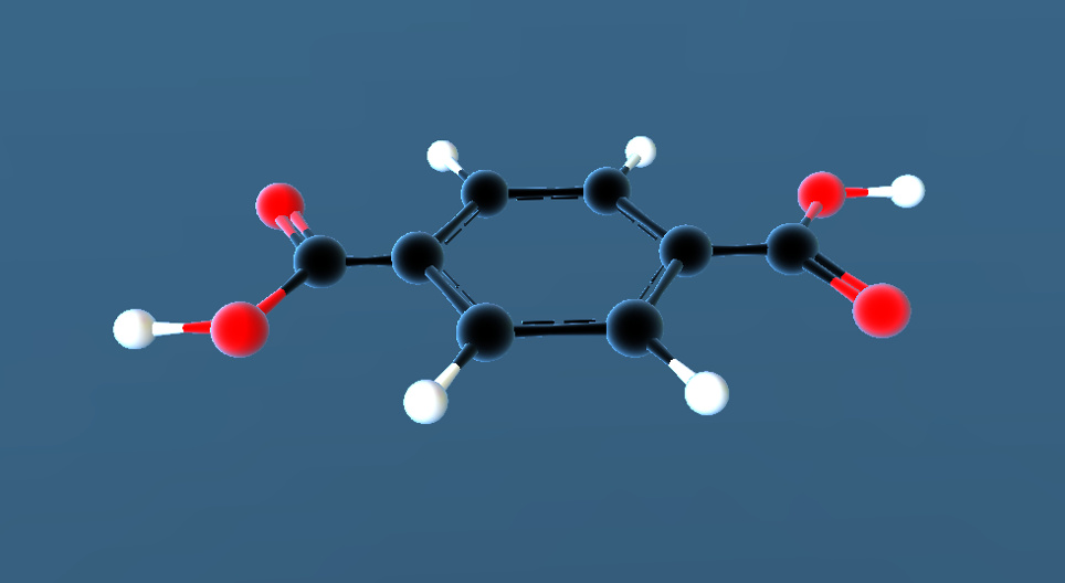 테레프탈산 (C₆H₄(COOH)₂)