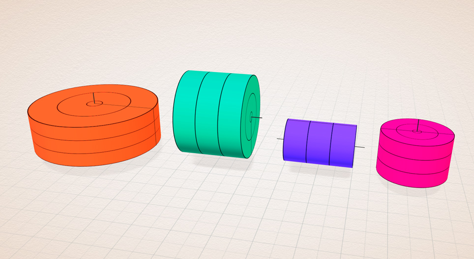 회전체 (직사각형)