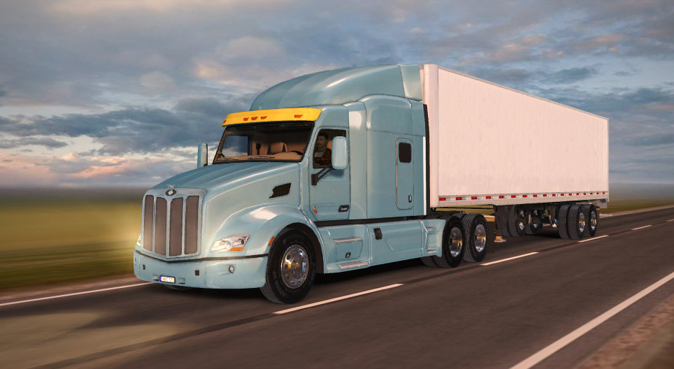 도로에 의한 수송, 대형 트럭