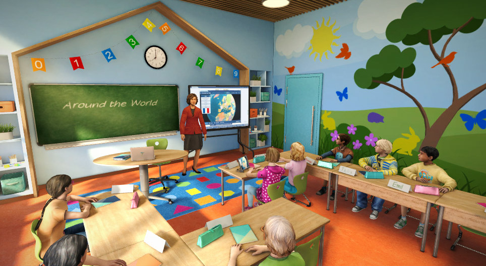 학교에 가는 첫날