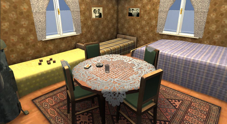 1950년대의 일반적인 중앙유럽 아파트