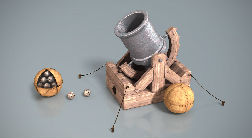 레오나르도 다빈치의 발명품, 군수