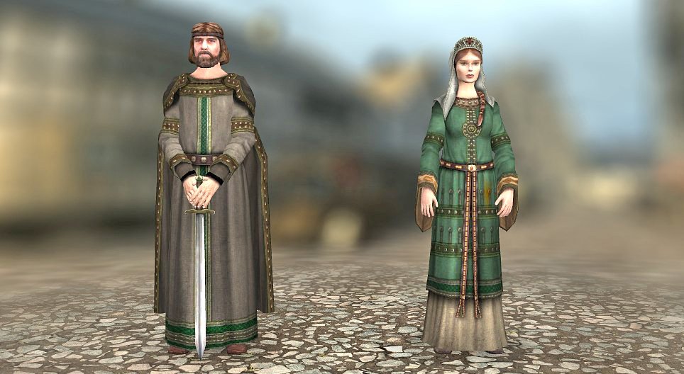 옷차림 (서유럽, 10-12세기)