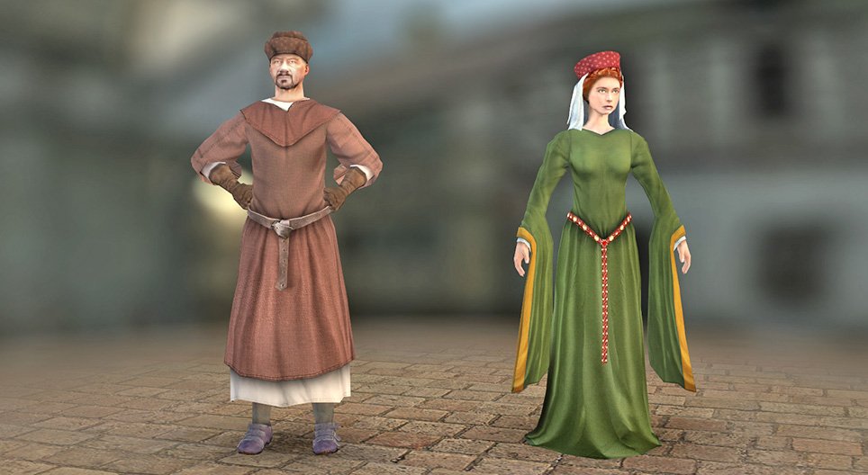 옷차림 (서유럽, 13세기)