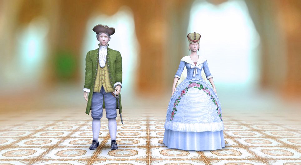 옷차림 (서유럽, 18세기)