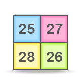 数字を順番に