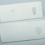 水斑点和纸上的甘油