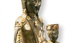 玛利亚和与孩童时期的耶稣（公元12世纪）