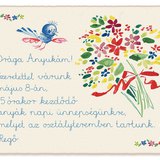 Anyák napi üdvözlőlap