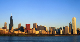 芝加哥的摩天大楼