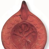 촛불에서 보이는 그리스도의 표시