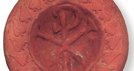 油灯上的基督会标