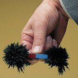 条形磁体上的铁粉