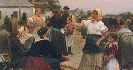 拉约什·迪亚克·伊博耐-家禽市场（1885年）