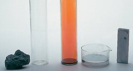 石墨，氧，溴，汞和铁