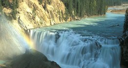 哥伦比亚河的上游