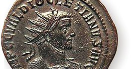 硬币上描绘的戴克里先