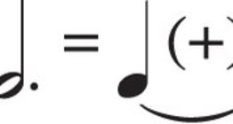 点半音符的持续时间